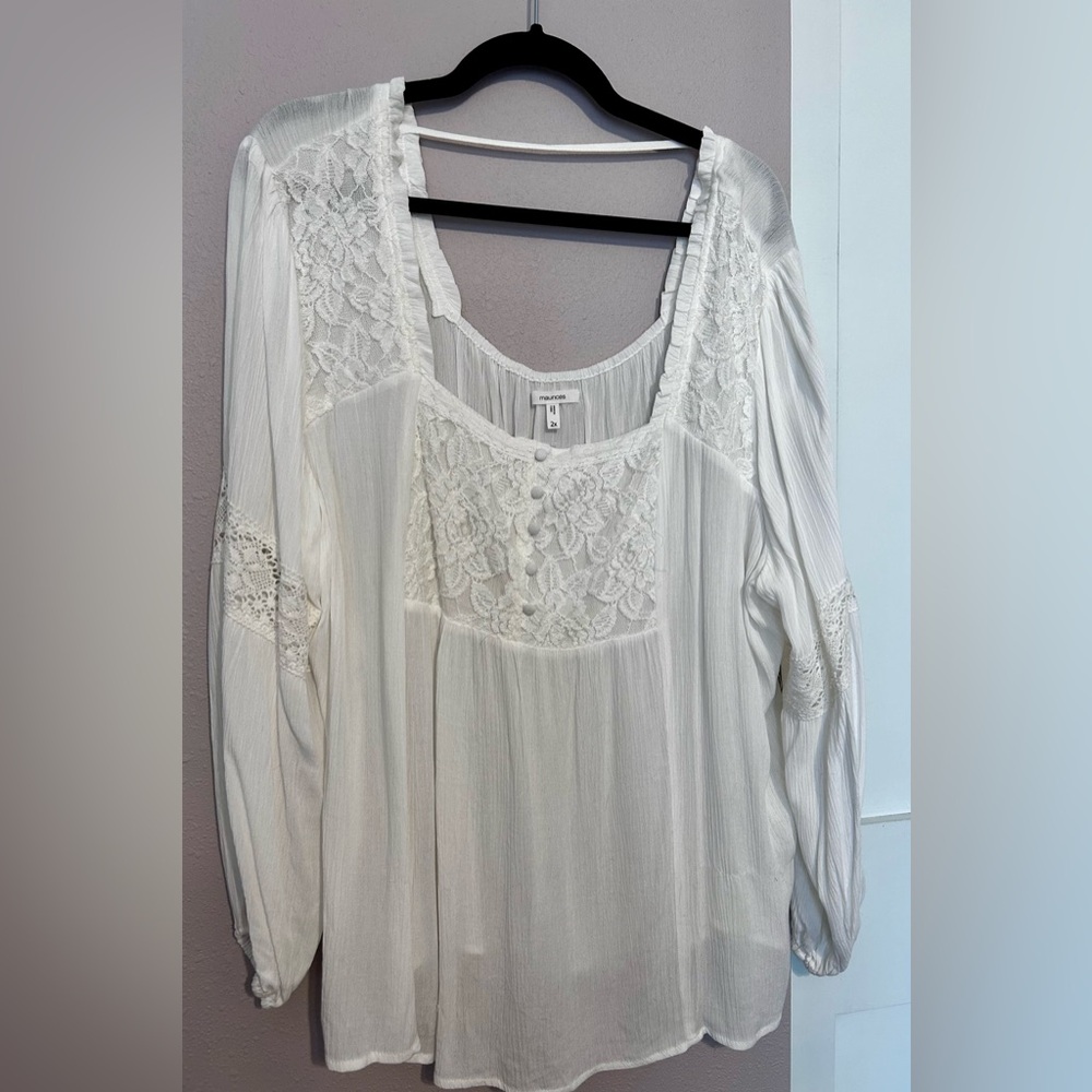 Maurice’s peasant top
